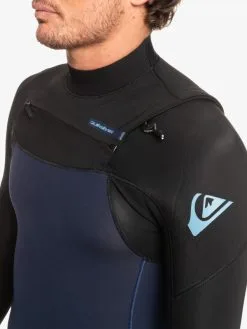 Quiksilver 3/2mm Everyday Sessions - Combinaison De Surf Zip Poitrine Pour Homme -Surf Soldes eqyw103166 quiksilverw ktp0 frt4