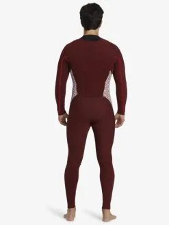 Quiksilver 4/3mm Marathon Sessions - Combinaison De Surf Back Zip Pour Homme -Surf Soldes eqyw103178 quiksilverw kvd0 bck9