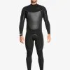 Quiksilver 4/3mm Marathon Sessions - Combinaison De Surf Back Zip Pour Homme