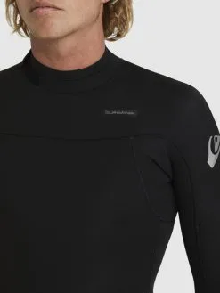 Quiksilver 3/2mm Everyday Sessions - Haut En Néoprène Back Zip Pour Homme -Surf Soldes eqyw103181 quiksilverw kvd0 dtl1