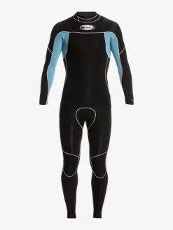 Quiksilver 3/2mm Capsule Saturn - Combinaison Back Zip Pour Homme -Surf Soldes eqyw103186 quiksilverv blm0 frt1