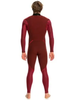 Quiksilver 3/2mm Capsule Saturn - Combinaison Back Zip Pour Homme -Surf Soldes eqyw103186 quiksilverw blm0 bck3