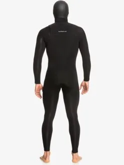Quiksilver 4/3mm Everyday Sessions - Combinaison De Surf à Capuche Avec Zip Poitrine Pour Homme -Surf Soldes eqyw203029 quiksilverw kvd0 bck1