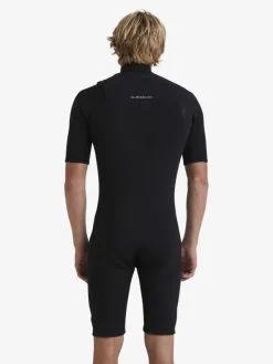 Quiksilver 2/2mm Everyday Sessions - Springsuit Manches Courtes Zip Poitrine Pour Homme -Surf Soldes eqyw503030 quiksilverw kvd0 bck1