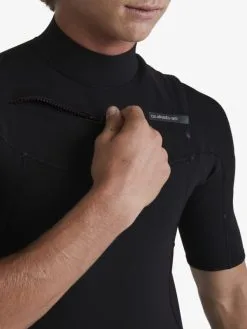 Quiksilver 2/2mm Everyday Sessions - Springsuit Manches Courtes Zip Poitrine Pour Homme -Surf Soldes eqyw503030 quiksilverw kvd0 dtl1