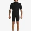 Quiksilver 2/2mm Everyday Sessions - Springsuit Manches Courtes Back Zip Pour Homme
