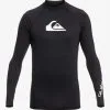 Quiksilver All Time - Lycra Manches Longues UPF 50 Pour Homme