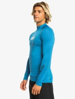 Quiksilver All Time - Lycra Manches Longues UPF 50 Pour Homme -Surf Soldes eqywr03357 quiksilverw brth frt2