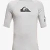Quiksilver All Time - Lycra Manches Courtes UPF 50 Pour Homme
