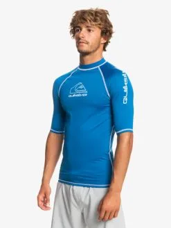 Quiksilver On Tour - Lycra Manches Courtes UPF 50 Pour Homme -Surf Soldes eqywr03359 quiksilverw brt0 frt2