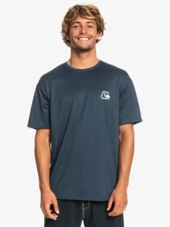 Quiksilver Heritage Heather - Surf Tee Manches Courtes UPF 50 Pour Homme -Surf Soldes eqywr03382 quiksilverw bslh frt1
