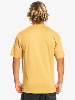 Quiksilver Heritage Heather - Surf Tee Manches Courtes UPF 50 Pour Homme -Surf Soldes eqywr03382 quiksilverw ygyh bck1