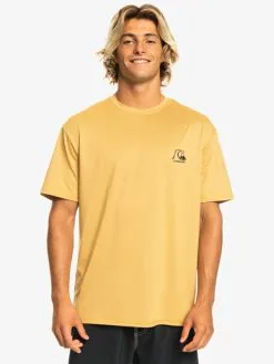Quiksilver Heritage Heather - Surf Tee Manches Courtes UPF 50 Pour Homme -Surf Soldes eqywr03382 quiksilverw ygyh frt1
