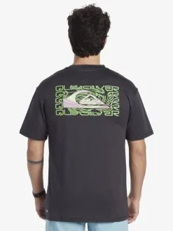 Quiksilver Mix Session - T-shirt De Surf à Manches Courtes Pour Homme -Surf Soldes eqywr03406 quiksilverw kta0 bck1