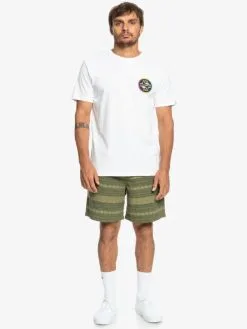 Quiksilver Taxer Jacquard - Short Pour Homme -Surf Soldes eqyws03769 quiksilverw gph3 frt9
