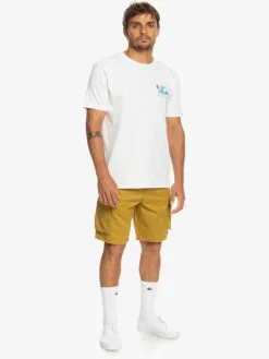Quiksilver Relaxed - Short Cargo Pour Homme -Surf Soldes eqyws03771 quiksilverw gmn0 frt9
