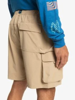 Quiksilver Run Ashore - Short Cargo Pour Homme -Surf Soldes eqyws03822 quiksilverw ckk0 bck2