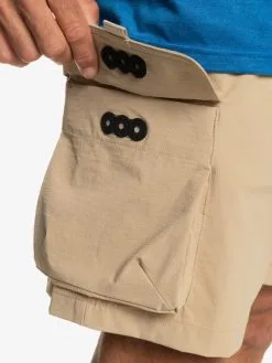 Quiksilver Run Ashore - Short Cargo Pour Homme -Surf Soldes eqyws03822 quiksilverw ckk0 frt4