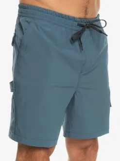 Quiksilver Taxer Cargo 18" - Boardshort Amphibian Pour Homme -Surf Soldes eqyws03823 quiksilverw byg0 frt4