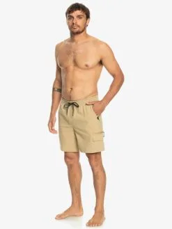 Quiksilver Taxer Cargo 18" - Boardshort Amphibian Pour Homme -Surf Soldes eqyws03823 quiksilverw ckk0 frt9