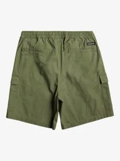 Quiksilver Cargo Taxer - Short Cargo élastique Pour Homme -Surf Soldes eqyws03830 quiksilverf gph0 bck1