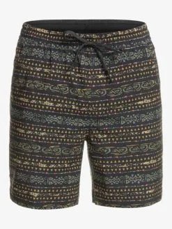 Quiksilver Taxer Print 18" - Boardshort Amphibian Pour Homme -Surf Soldes eqyws03839 quiksilverv kvj6 frt1