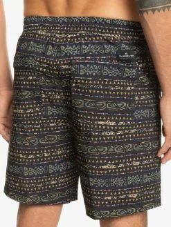 Quiksilver Taxer Print 18" - Boardshort Amphibian Pour Homme -Surf Soldes eqyws03839 quiksilverw kvj6 bck2