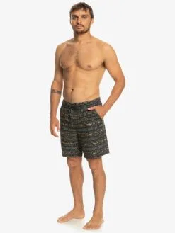 Quiksilver Taxer Print 18" - Boardshort Amphibian Pour Homme -Surf Soldes eqyws03839 quiksilverw kvj6 frt9