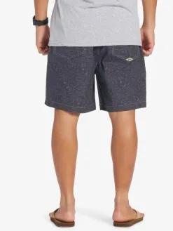 Quiksilver Saturn Taxer 18" - Short Taille élastique Pour Homme -Surf Soldes eqyws03844 quiksilverw kta6 bck1