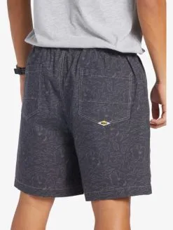 Quiksilver Saturn Taxer 18" - Short Taille élastique Pour Homme -Surf Soldes eqyws03844 quiksilverw kta6 frt4
