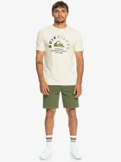 Quiksilver Krandy - Short Chino Pour Homme -Surf Soldes eqyws03850 quiksilverw gph0 frt9