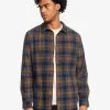 Quiksilver Ganaway Stretch 2022 - Chemise à Manches Longues En Flanelle Pour Homme