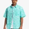 Quiksilver X Stranger Things Tribal Shirt 2022 - Chemise à Manches Courtes Pour Homme