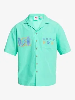 Quiksilver X Stranger Things The Mike 2022 - Chemise à Manches Courtes Pour Homme -Surf Soldes eqywt04452 quiksilverv gmj0 frt1