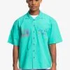 Quiksilver X Stranger Things The Mike 2022 - Chemise à Manches Courtes Pour Homme