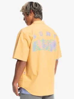 Quiksilver X Stranger Things The Mike 2022 - Chemise à Manches Courtes Pour Homme -Surf Soldes eqywt04452 quiksilverw ngz0 bck1