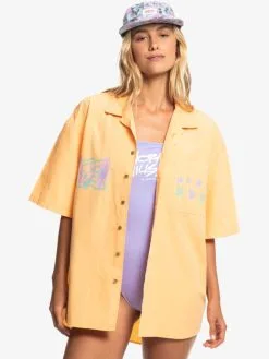 Quiksilver X Stranger Things The Mike 2022 - Chemise à Manches Courtes Pour Homme -Surf Soldes eqywt04452 quiksilverw ngz0 frt11