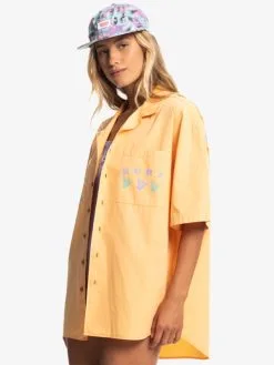 Quiksilver X Stranger Things The Mike 2022 - Chemise à Manches Courtes Pour Homme -Surf Soldes eqywt04452 quiksilverw ngz0 frt12