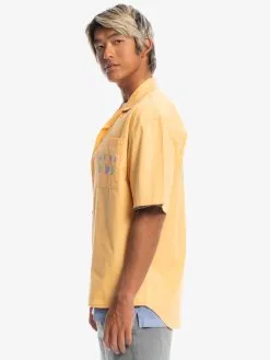 Quiksilver X Stranger Things The Mike 2022 - Chemise à Manches Courtes Pour Homme -Surf Soldes eqywt04452 quiksilverw ngz0 frt3