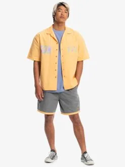 Quiksilver X Stranger Things The Mike 2022 - Chemise à Manches Courtes Pour Homme -Surf Soldes eqywt04452 quiksilverw ngz0 frt9