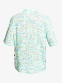 Quiksilver X Stranger Things The Argyle 2022 - Chemise à Manches Courtes Pour Homme -Surf Soldes eqywt04453 quiksilverv yje6 bck1