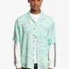 Quiksilver X Stranger Things The Argyle 2022 - Chemise à Manches Courtes Pour Homme