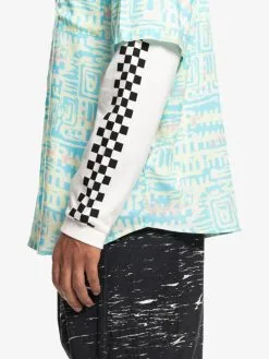 Quiksilver X Stranger Things The Argyle 2022 - Chemise à Manches Courtes Pour Homme -Surf Soldes eqywt04453 quiksilverw yje6 frt4