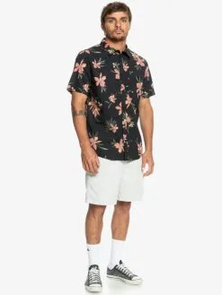 Quiksilver Holidazed - Chemise Manches Courtes Pour Homme -Surf Soldes eqywt04461 quiksilverw kvj6 frt9