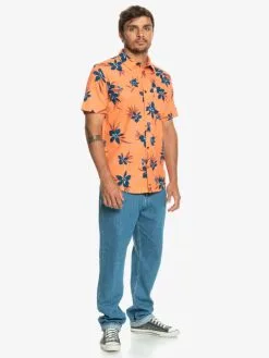 Quiksilver Holidazed - Chemise Manches Courtes Pour Homme -Surf Soldes eqywt04461 quiksilverw mhv6 frt9