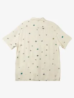 Quiksilver Minimark - Chemise Manches Courtes Pour Homme -Surf Soldes eqywt04462 quiksilverf wdw6 bck1