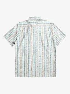 Quiksilver Tracks - Chemise Manches Courtes Pour Homme -Surf Soldes eqywt04463 quiksilverf sfv6 bck1