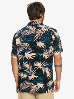 Quiksilver Ripped Up - Chemise Manches Courtes Pour Homme -Surf Soldes eqywt04464 quiksilverw kvj6 bck1