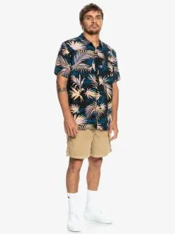 Quiksilver Ripped Up - Chemise Manches Courtes Pour Homme -Surf Soldes eqywt04464 quiksilverw kvj6 frt9