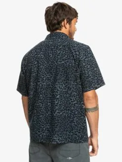 Quiksilver Authentic Influenced - Chemise Manches Courtes Pour Homme -Surf Soldes eqywt04465 quiksilverw kta6 bck1
